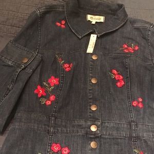 Madewell Soft Denim Shirtdress